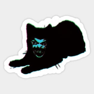 Vladislav Cat in color Sticker